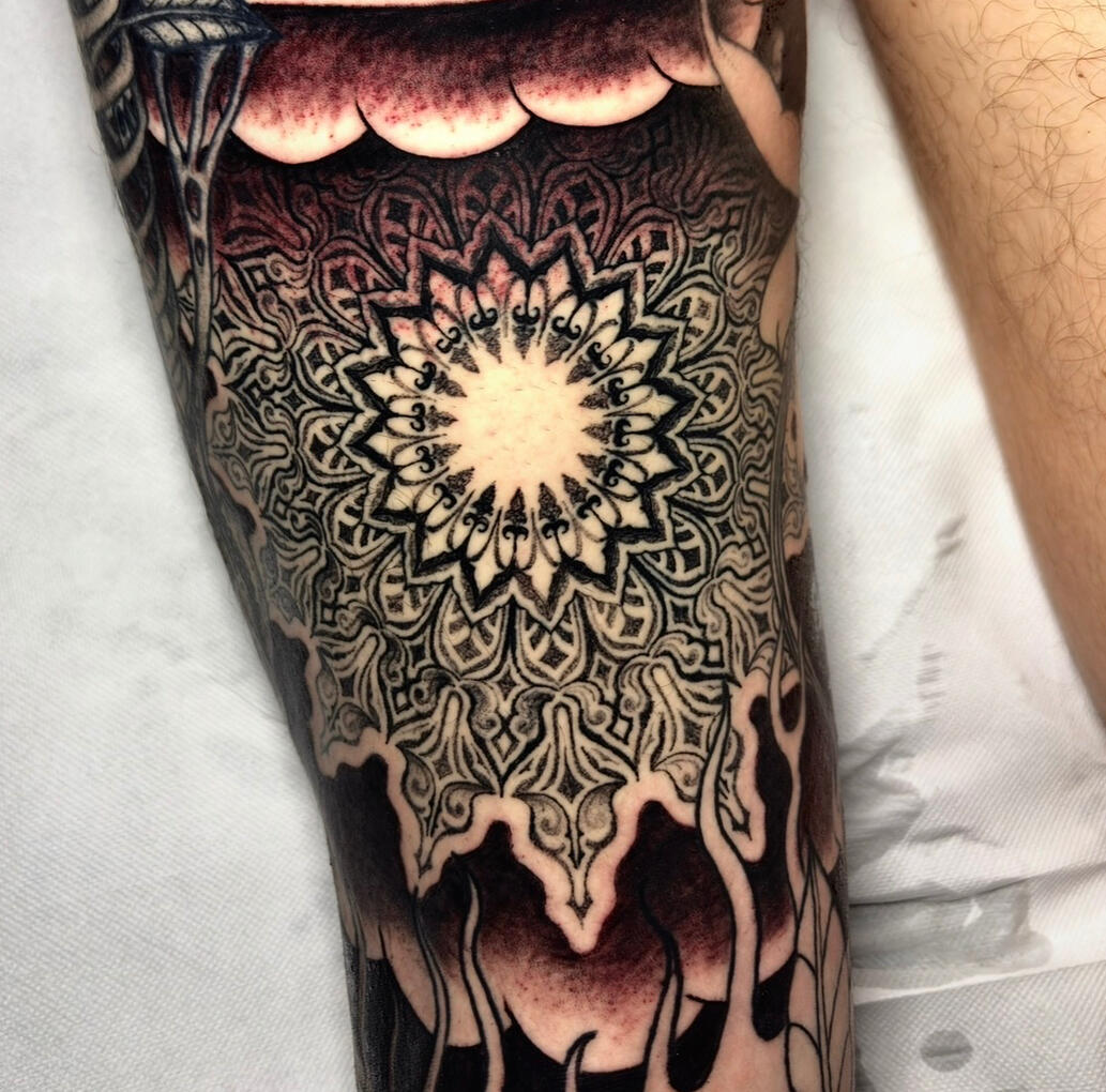 Ornamentale dotwork Ornamentale dotwork